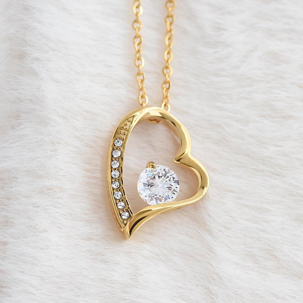 To my Queen – Love Heart Necklace